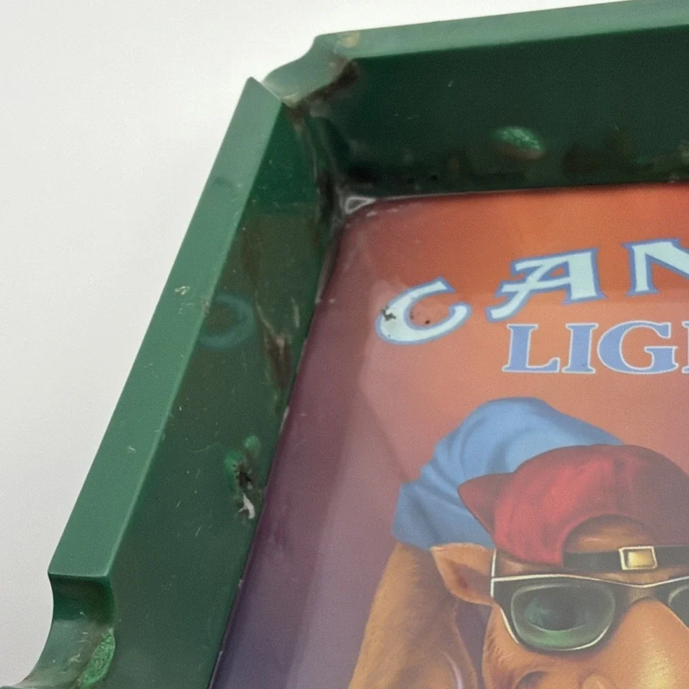 1992 Joe Camel Vintage Lights Pool Table Cigarette Ash Tray